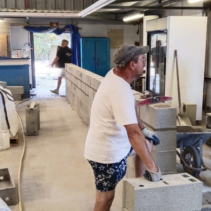 Travaux Boulodrome