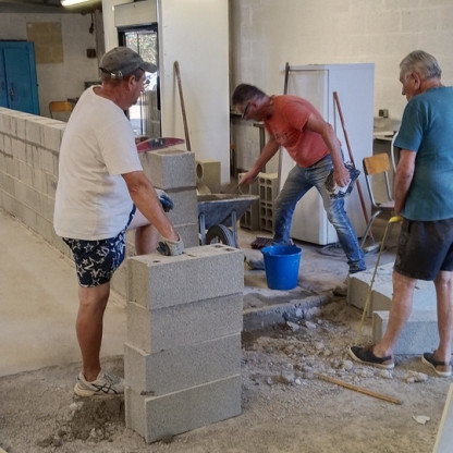Travaux Boulodrome